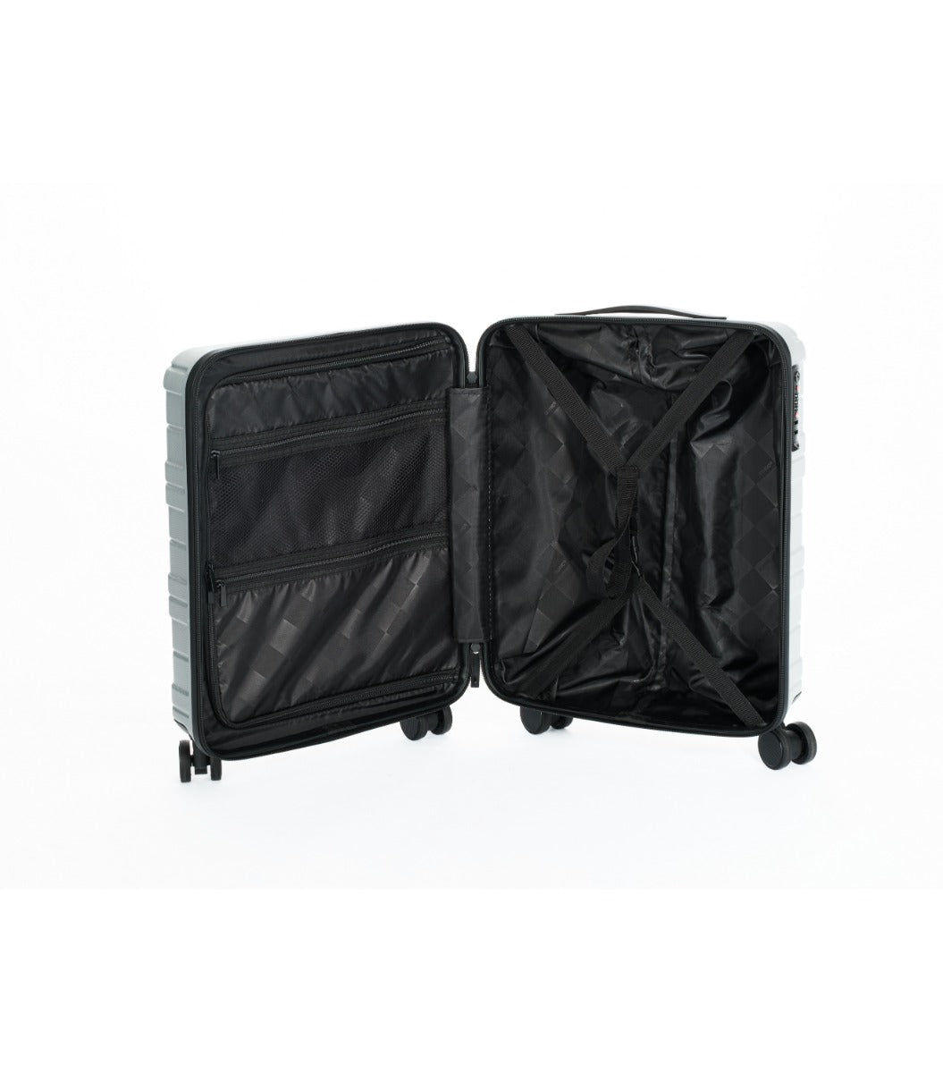 Cubic Sølv Kabinekuffert