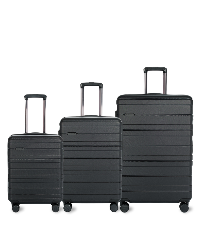 Cubic Sort Kuffertsæt