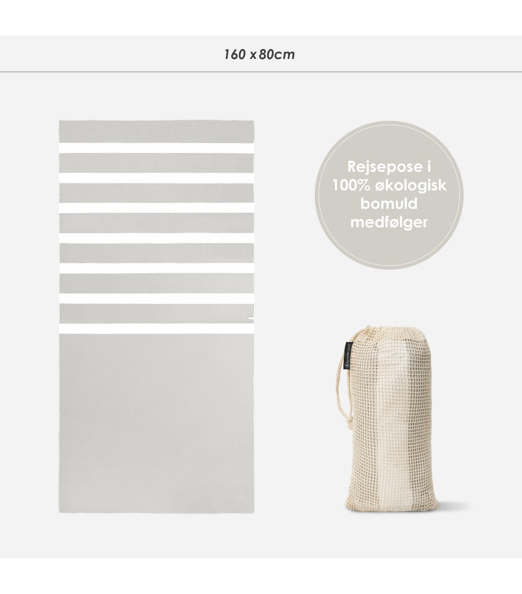 SummerSand Håndklæde - Marble Sand (Grå)