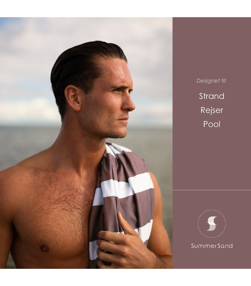 SummerSand Håndklæde - Dusty Rose (Lilla) - Solseng