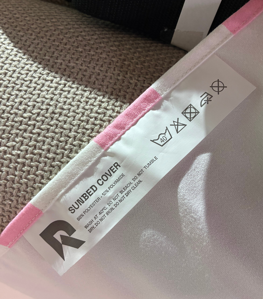 Cover til solseng - Bordeaux